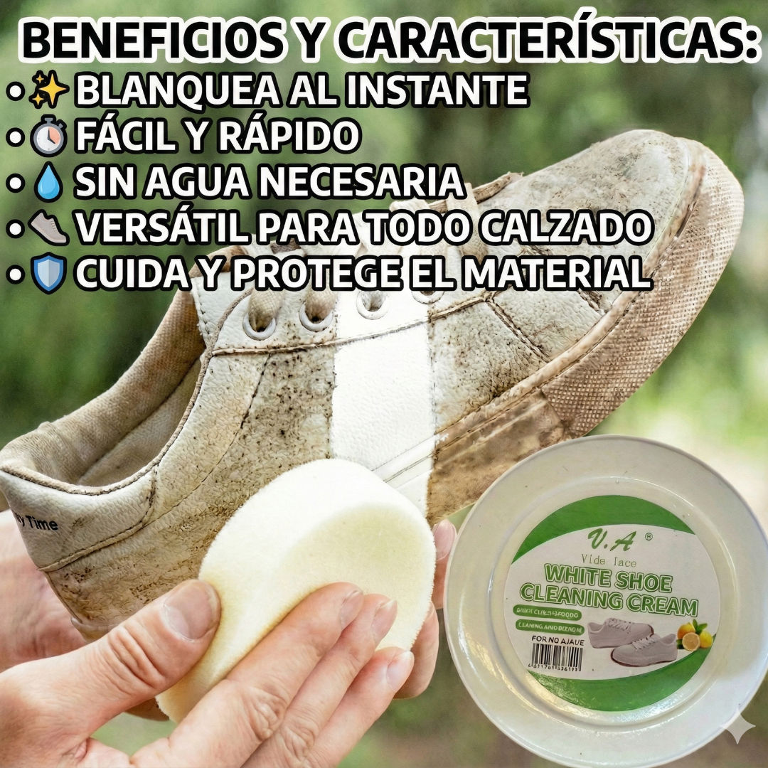 Crema Limpiadora Zapatos